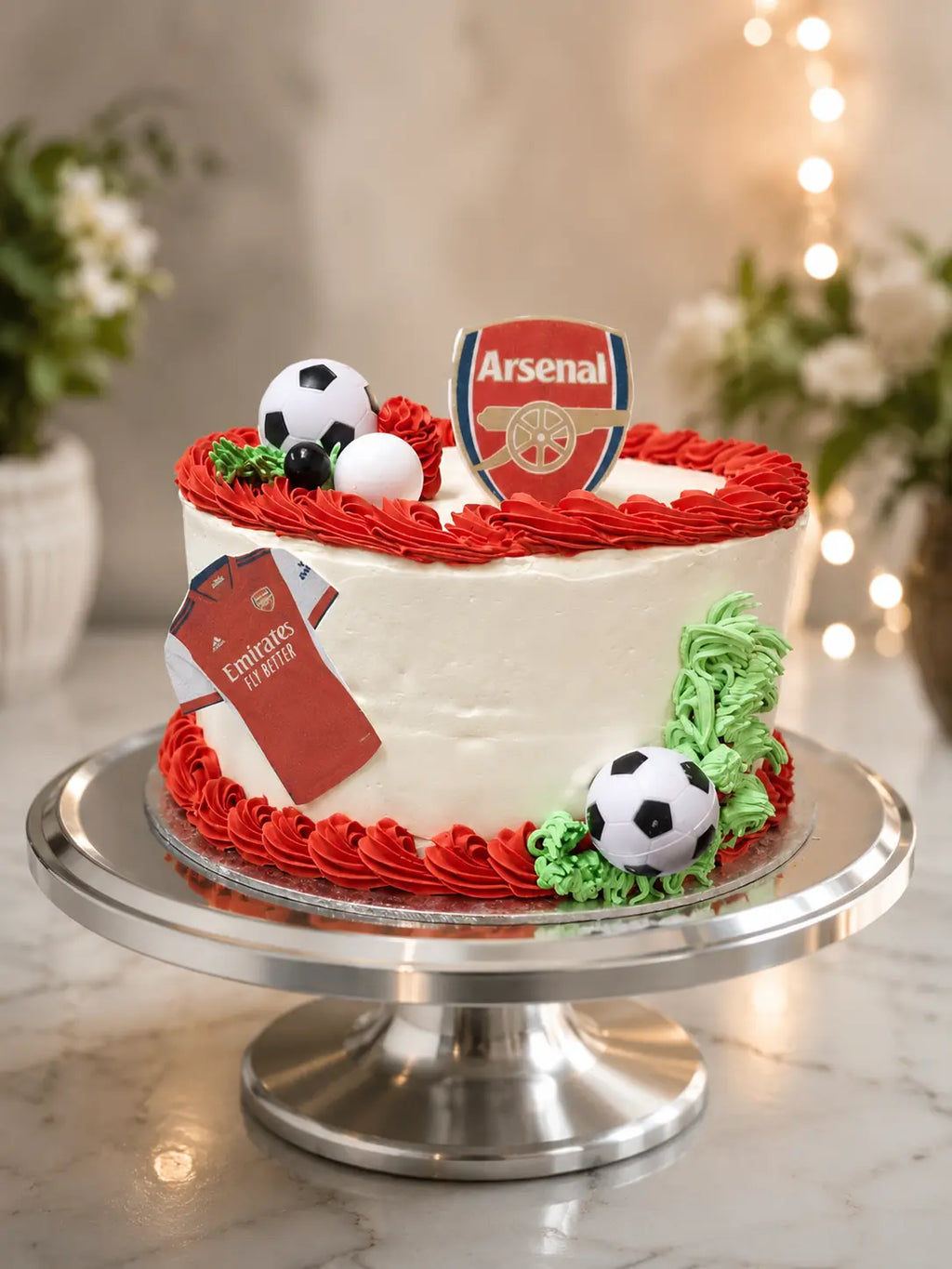 Arsenal Super Fan Cake