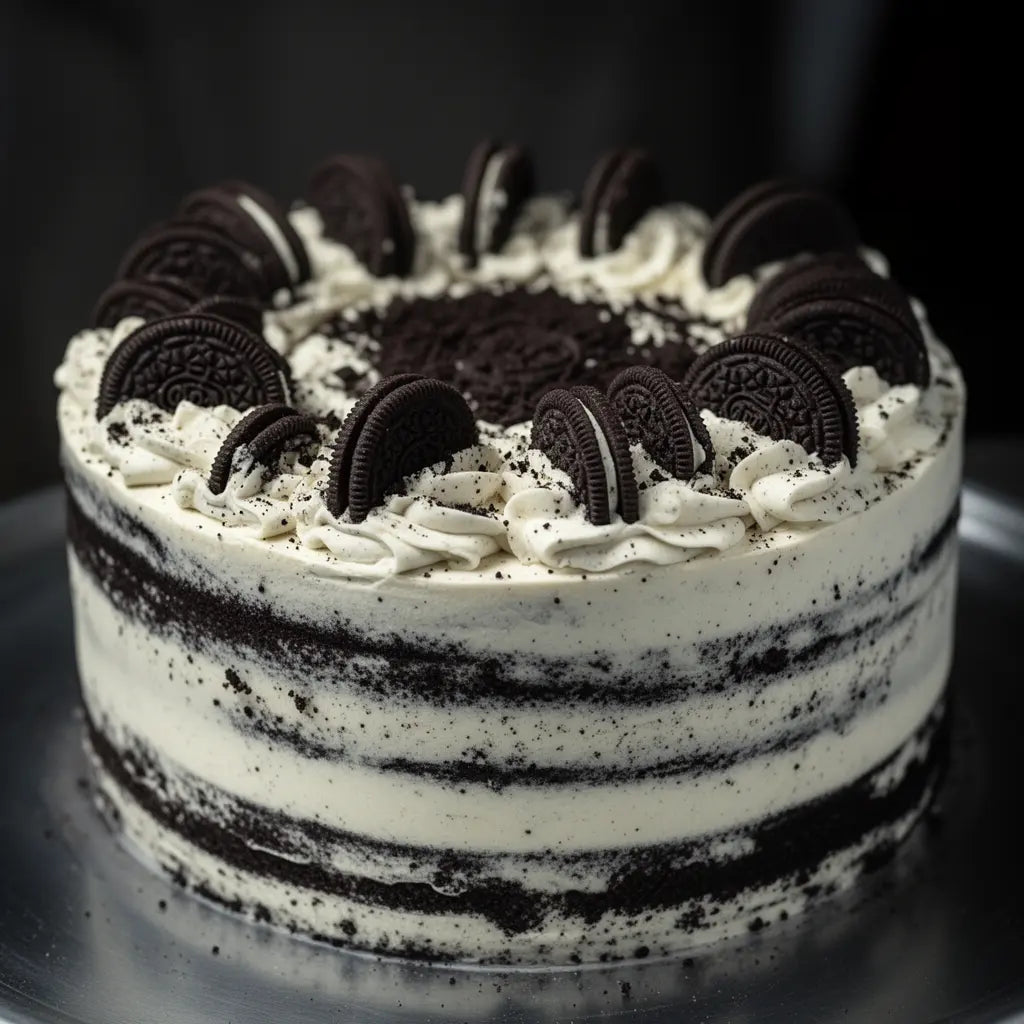 Bakery Style Cookies and Cream Cake