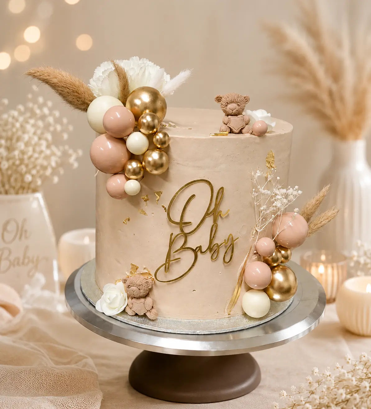 Bear Theme Party Cakes
