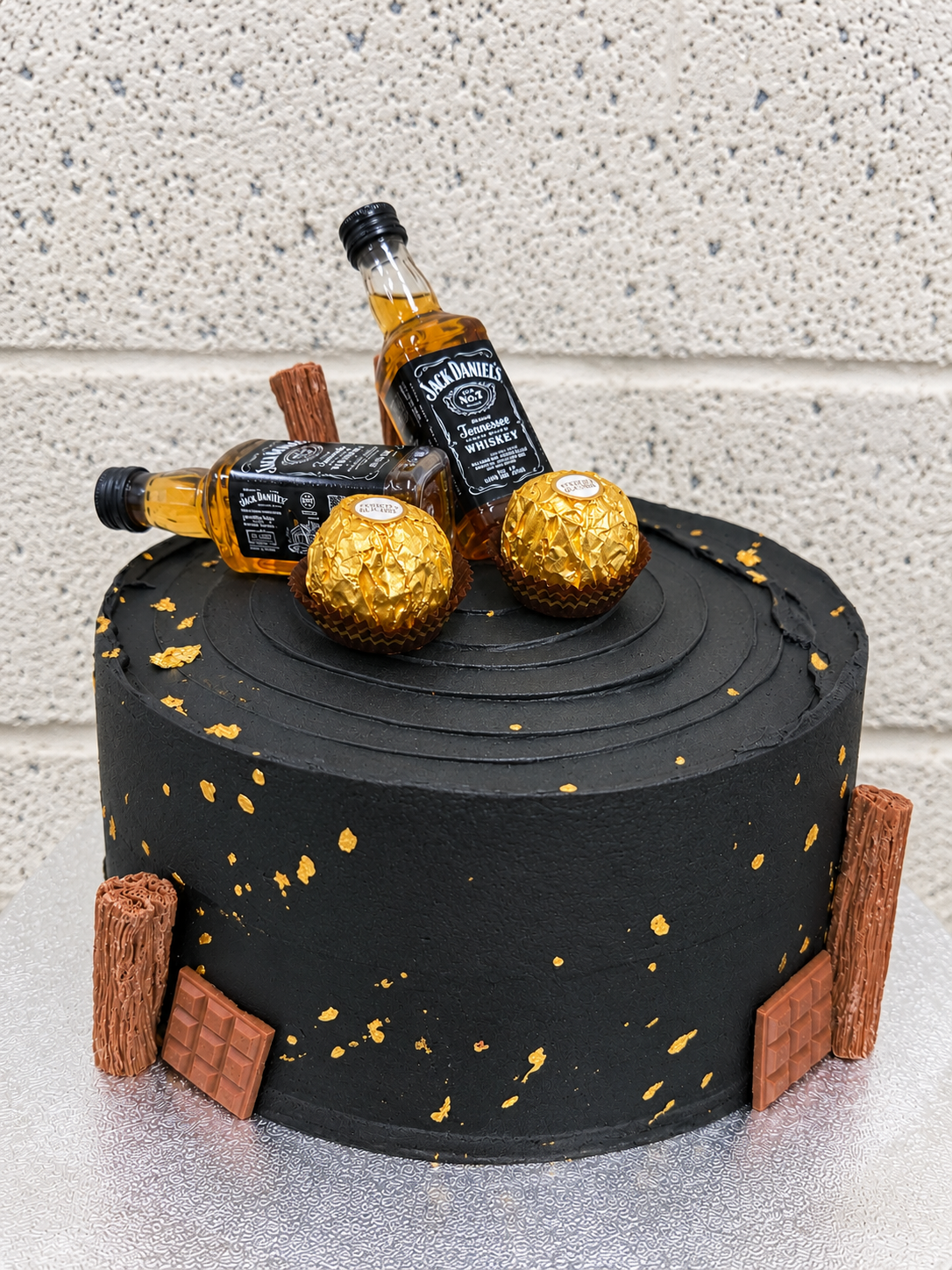 Black Gold Whiskey Celebration Cakes