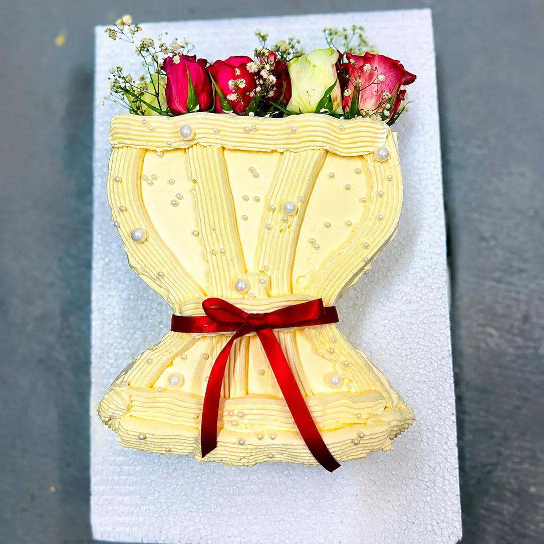 Bouquet Cake For Wedding Party