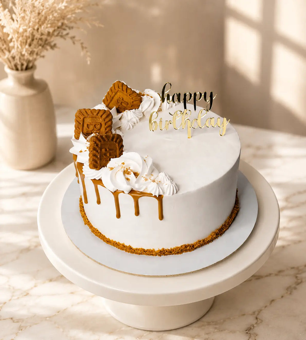 Caramel Biscoff Cake