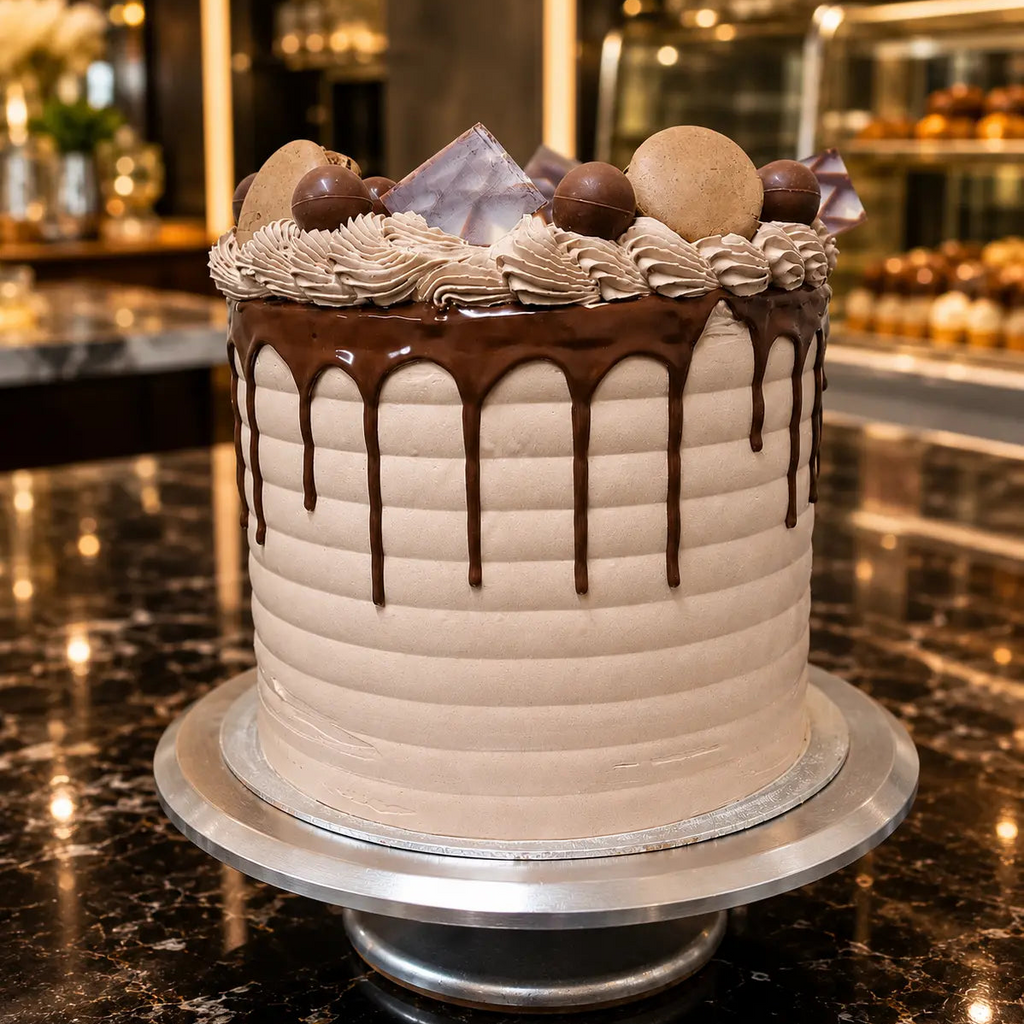 Chocolate Cake With Chocolate Ganache