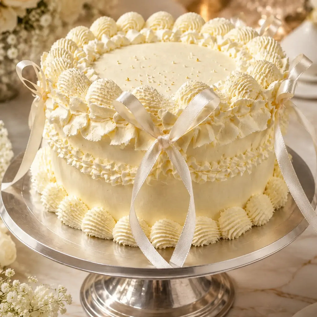 Classic Vintage Round Cake