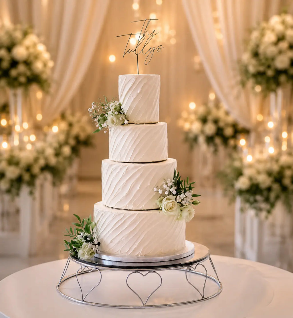 Eternal Vows Wedding Cake