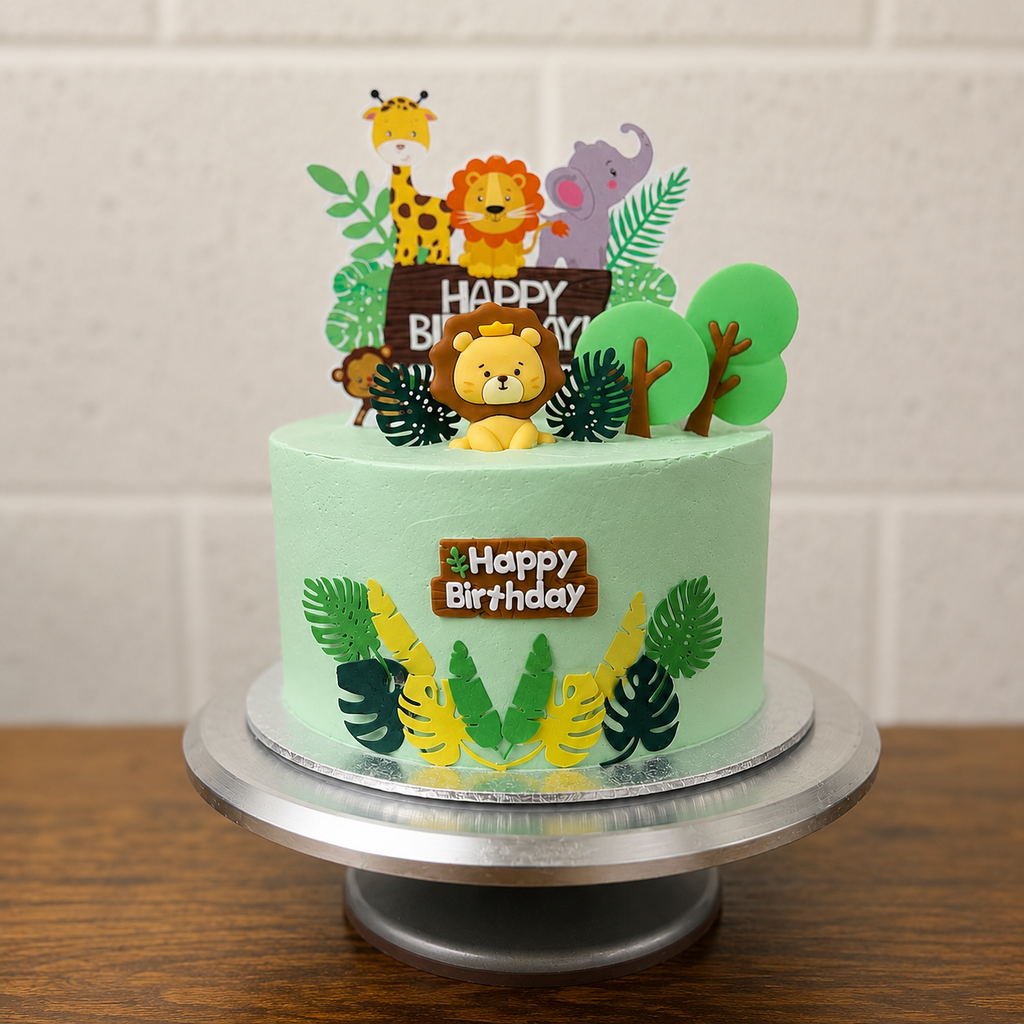 Kids Safari Theme Cakes Lion