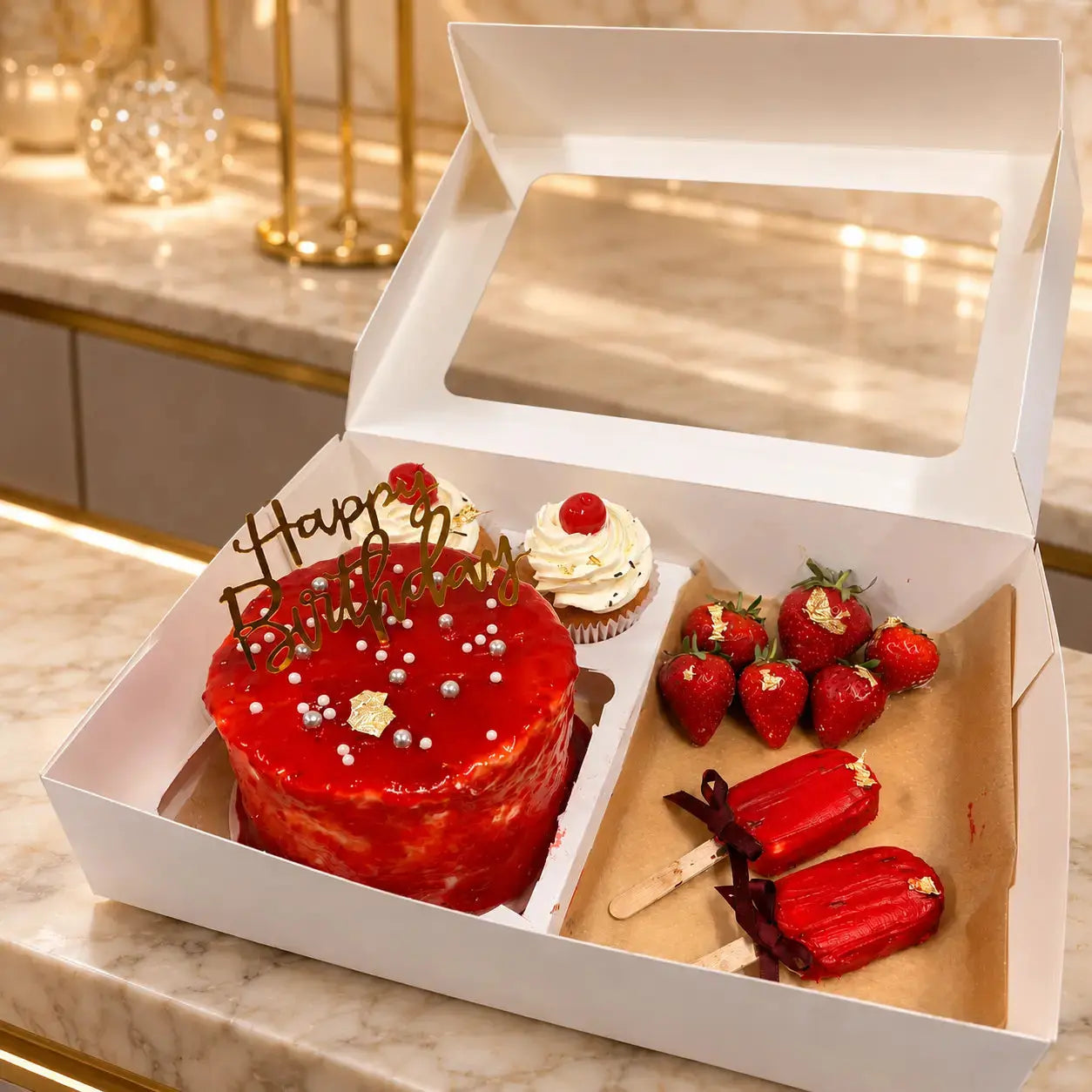 Signature Anniversary Dessert Box - Sweet Wishes Dessert Box