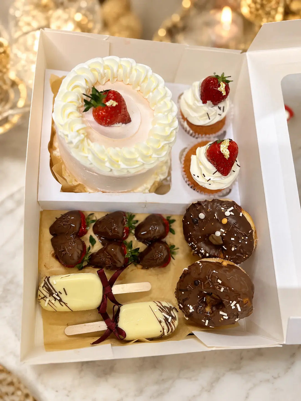 Strawberry Bliss Dessert Box