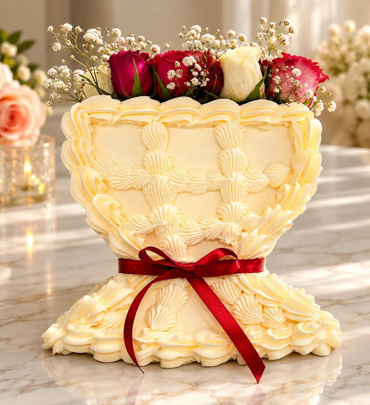 The Bridal Bouquet Cake
