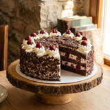 Classic Black Forest Cake - Rich Chocolate Cherry Celebration Cake