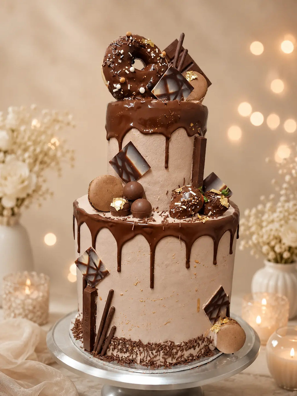 chocolate two layer cake
