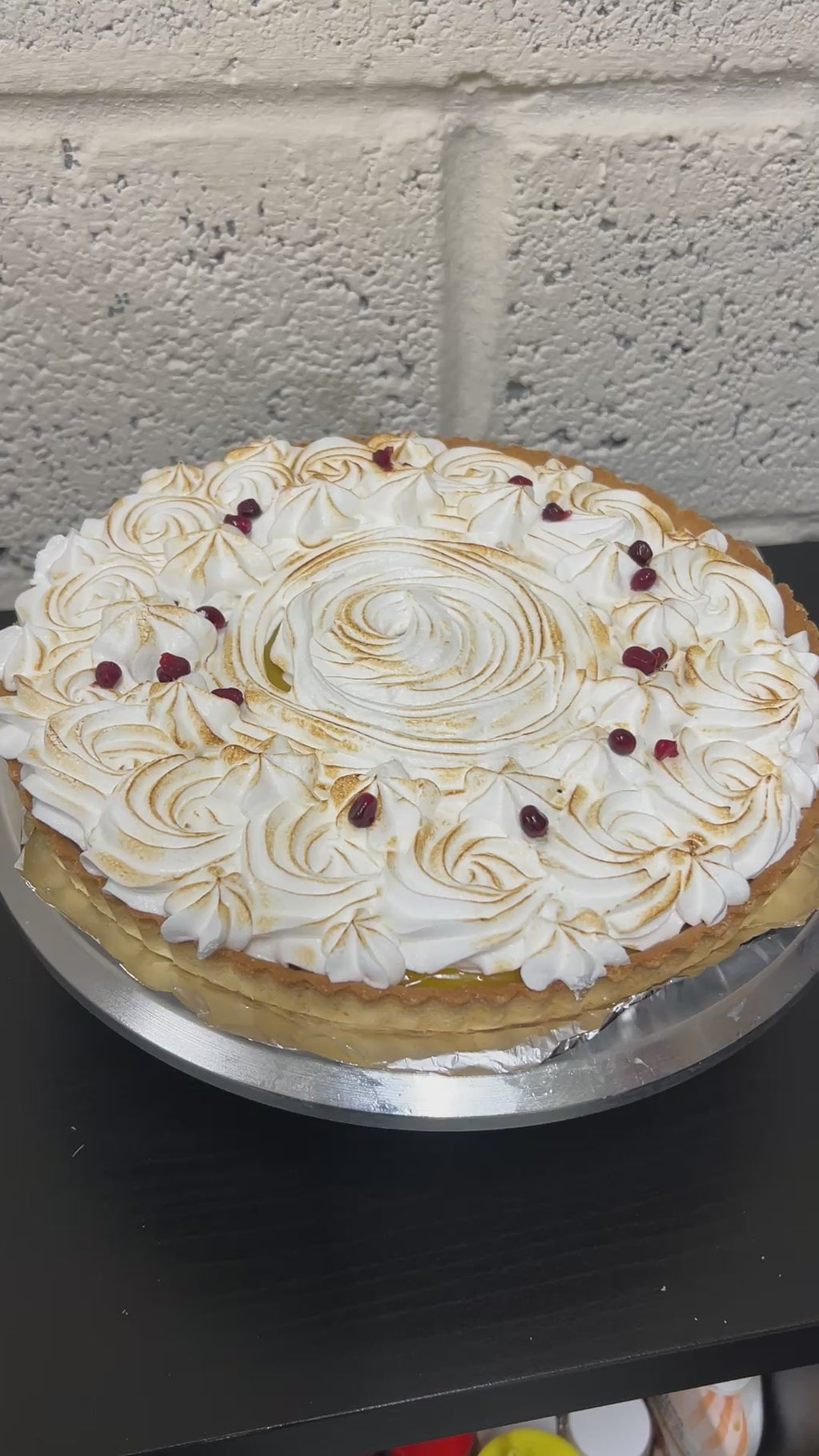 Burnt Lemon Meringue Pie